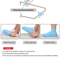 Shoe Cover-Silicone Reusable Anti skid Waterproof Shoe Protector