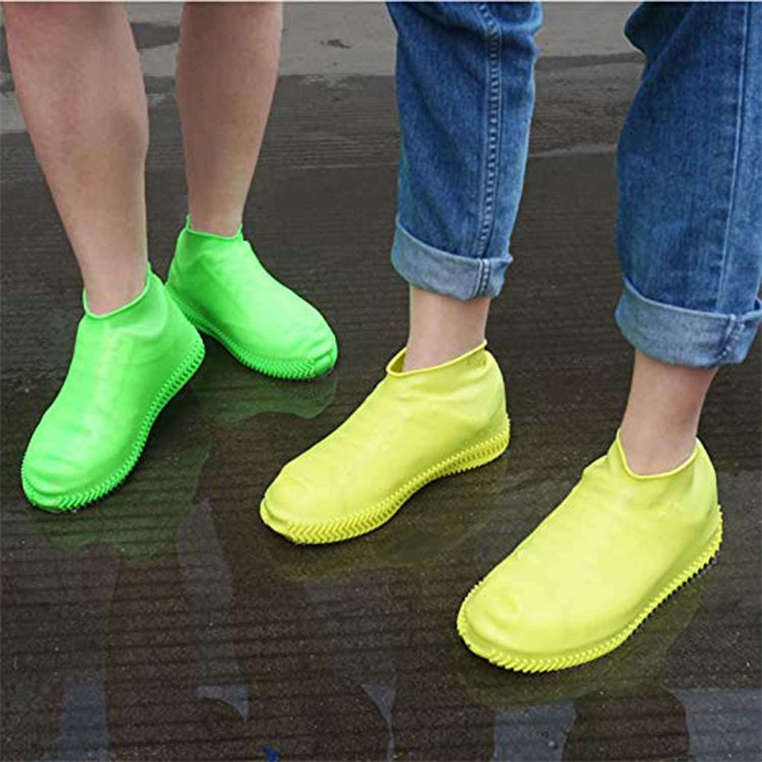 Shoe Cover-Silicone Reusable Anti skid Waterproof Shoe Protector