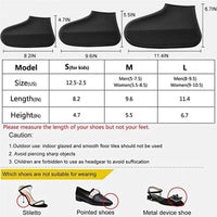 Shoe Cover-Silicone Reusable Anti skid Waterproof Shoe Protector