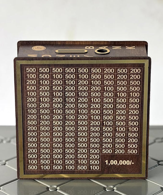 Savings Challenge Piggy Bank