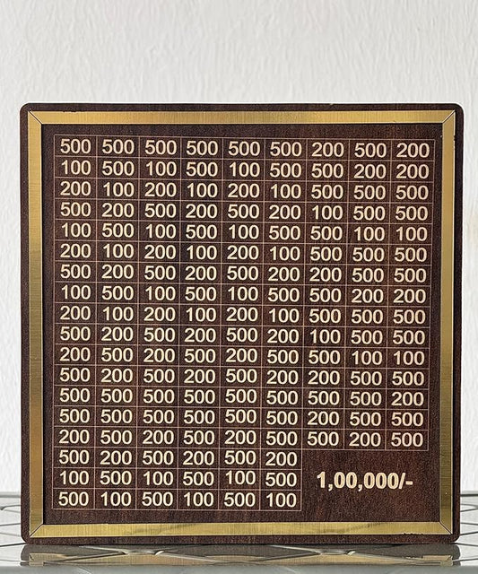 Savings Challenge Piggy Bank